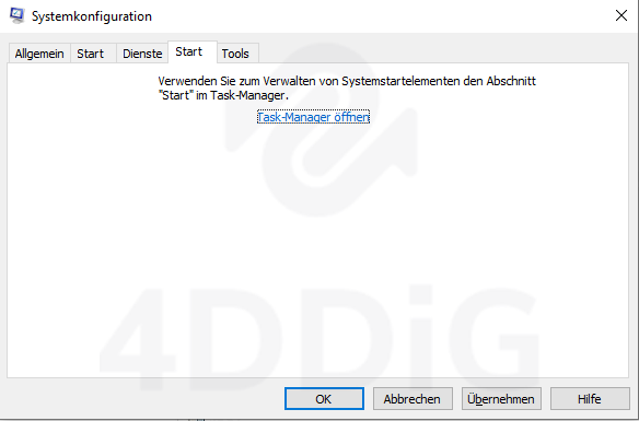 zum Startup wechseln
