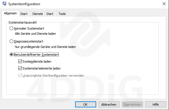 problematische Software entfernen