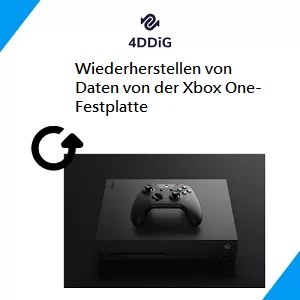 daten von der xbox one-festplatte wiederherstellen