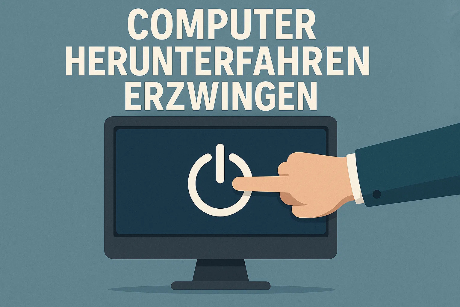 cpmputer herunterfahren erzwingen