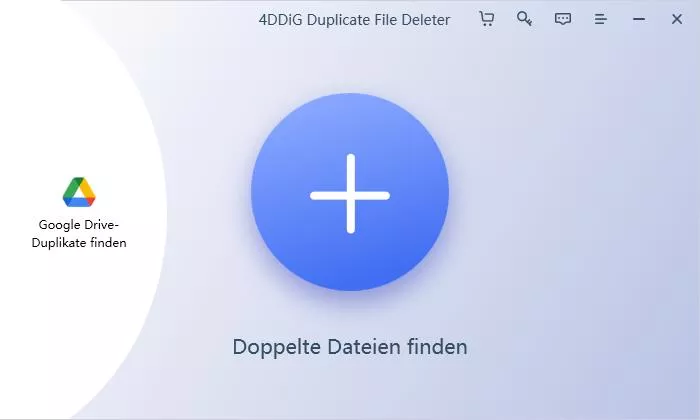 Duplicate File Deleter interface