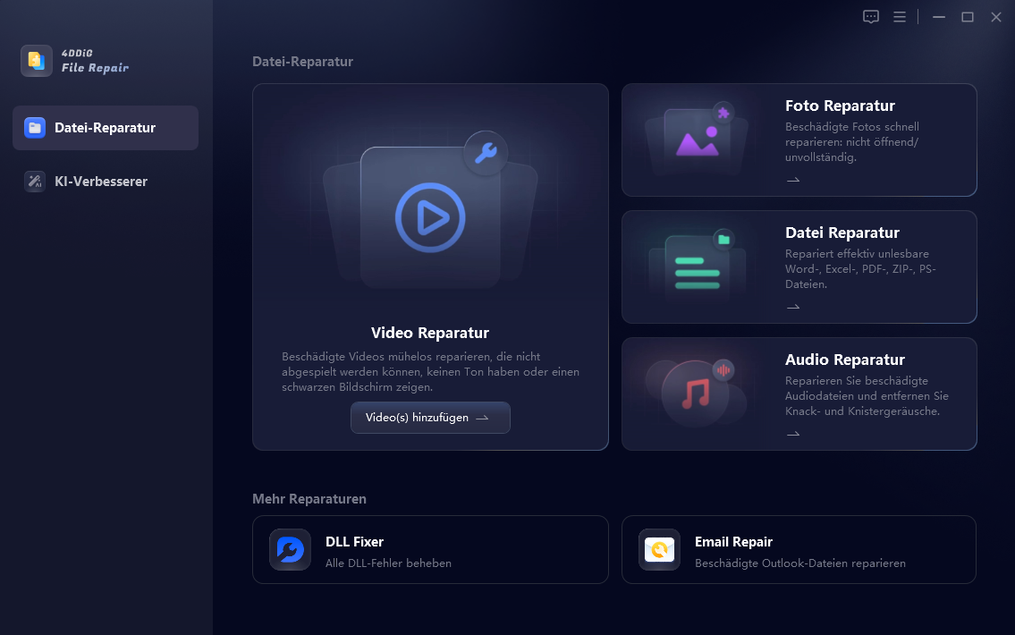 Starten Sie die Software