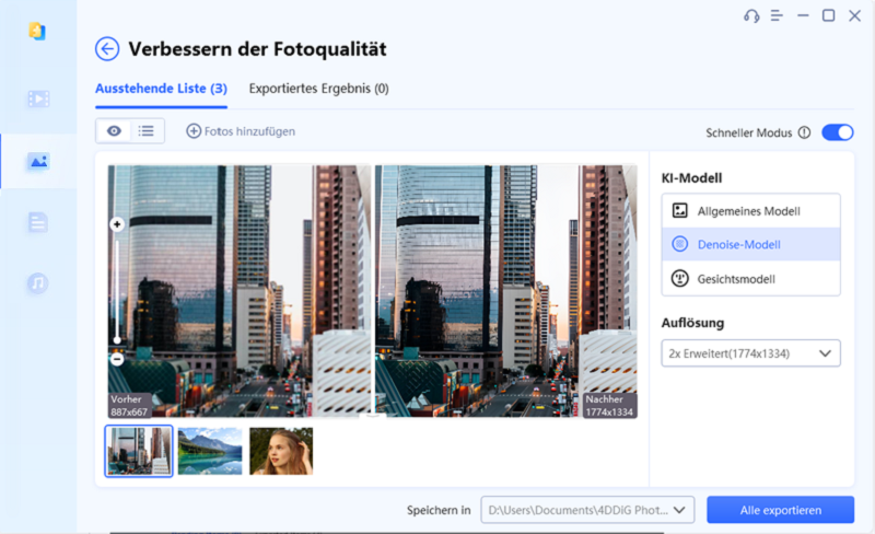 alte Fotos wiederherstellen mit 4DDiG Foto Reparatur-Schritt 3