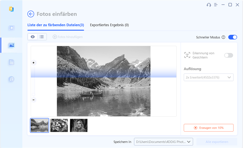 alte Fotos wiederherstellen mit 4DDiG Foto Reparatur-Schritt 2