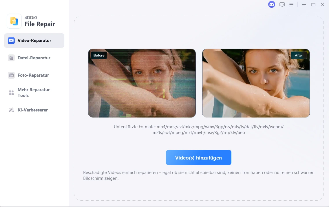 4ddig video repair guide Schritt 1