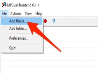 mp3 Datei hinzufügen mp3va