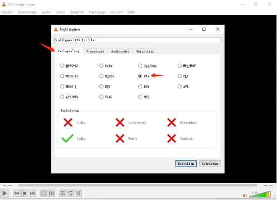 mp3 reparieren mit vlc media player-4