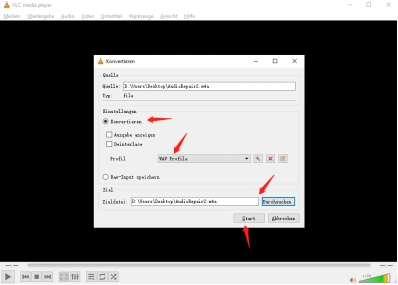 mp3 reparieren mit vlc media player-6