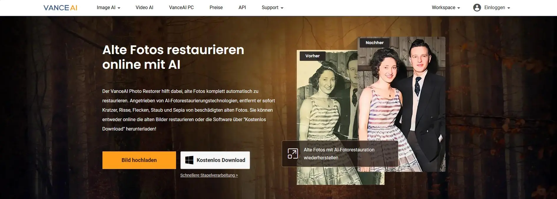 vanci photo restorer