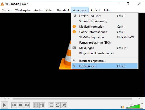 Reparieren von beschädigten Videodateien nach der Wiederherstellung mit vlc-1