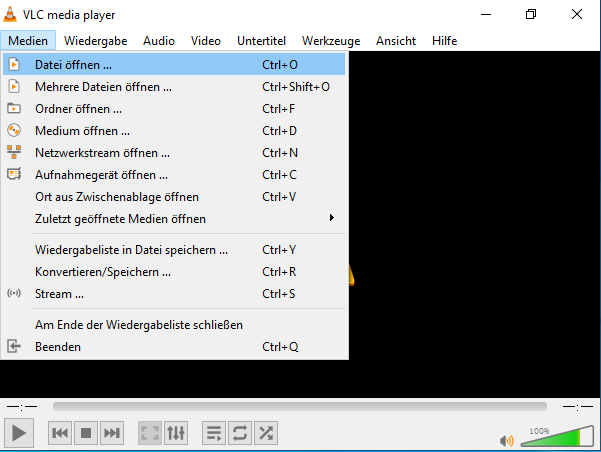 open mov with vlc media player
