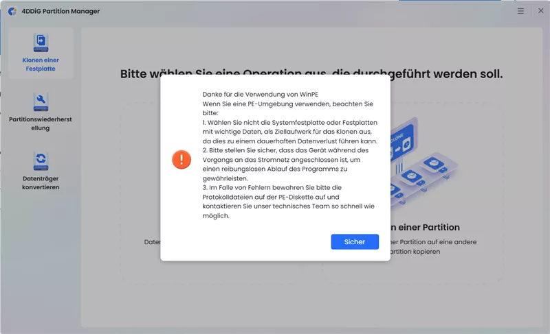 pe Festplatte klonen