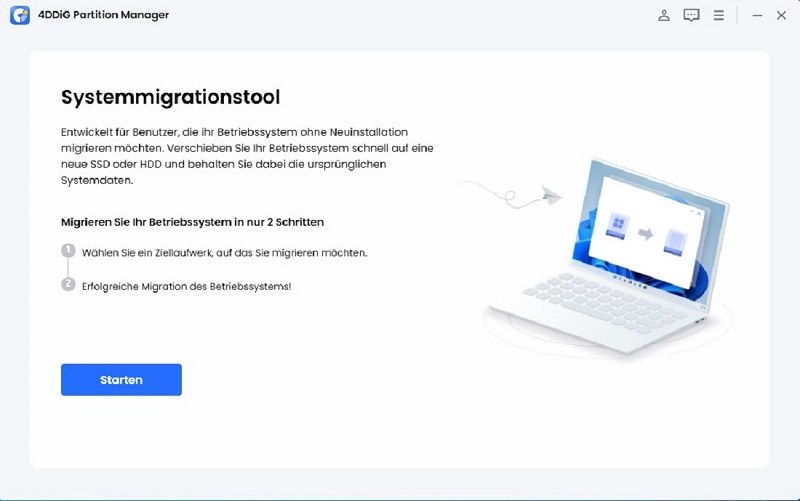 Installieren Sie 4DDiG Partition Manager