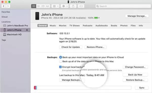 Mac T2-Chip-Datenwiederherstellung von iCloud