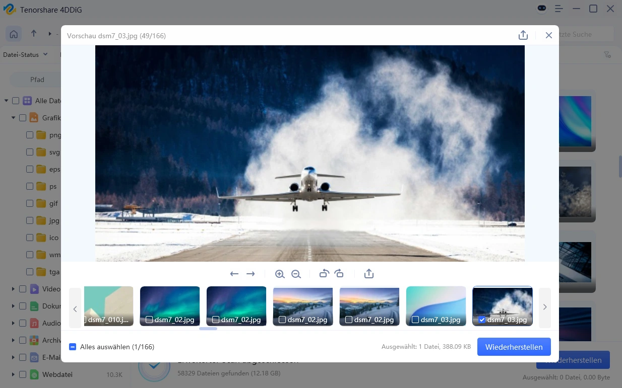 NAS-Dateien wiederherstellen