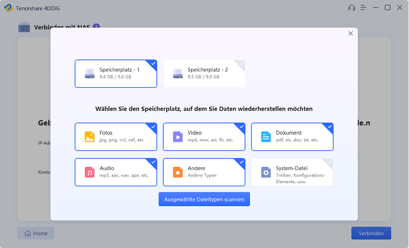 Vorschau anzeigen und die Dateien an einem sicheren Ort wiederherstellen