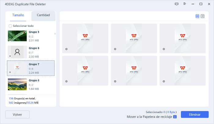 choose and delete similar image