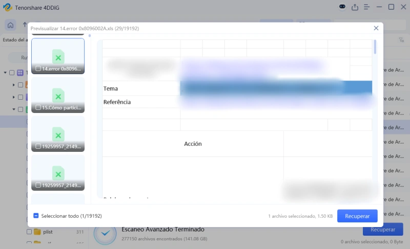 save recovered files from local drive