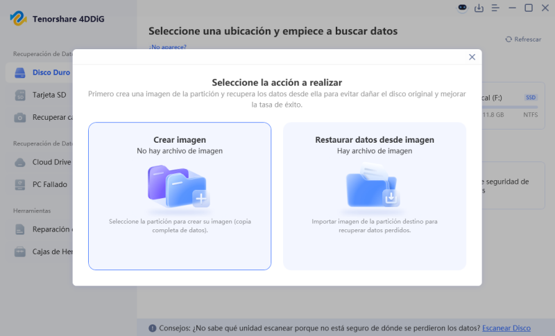 crear imagen con 4ddig