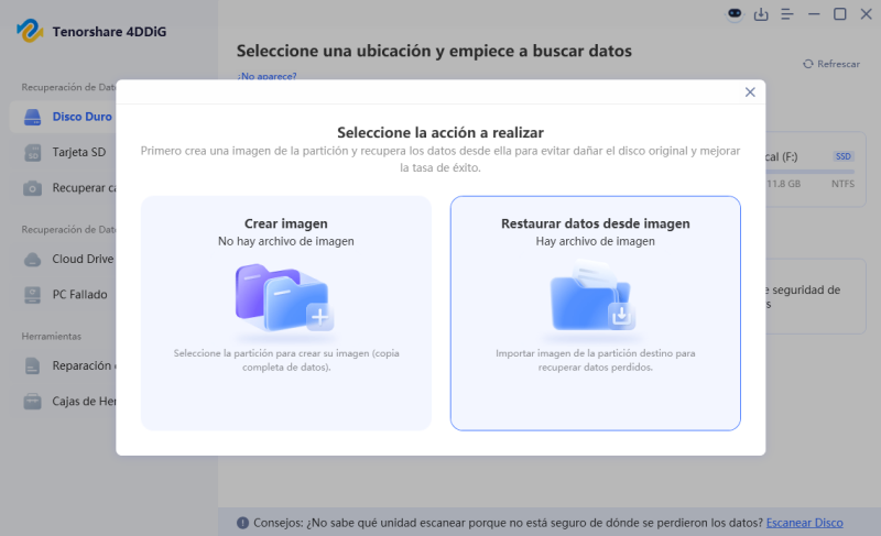 recuperar datos de la imagen con 4ddig