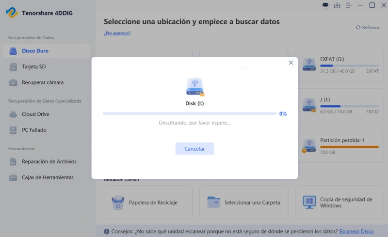 descifrando la clave de recuperación