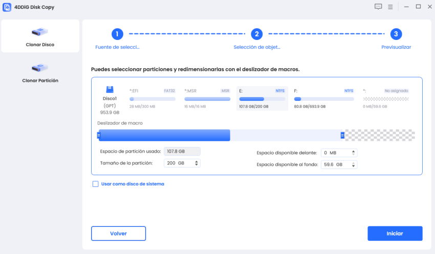 vista previa de la tarjeta SD clonada para la transferencia de datos del switch