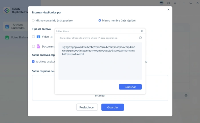 eliminar duplicados con duplicate file deleter5