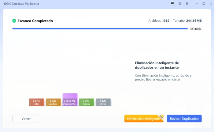 eliminar duplicados con duplicate file deleter 6