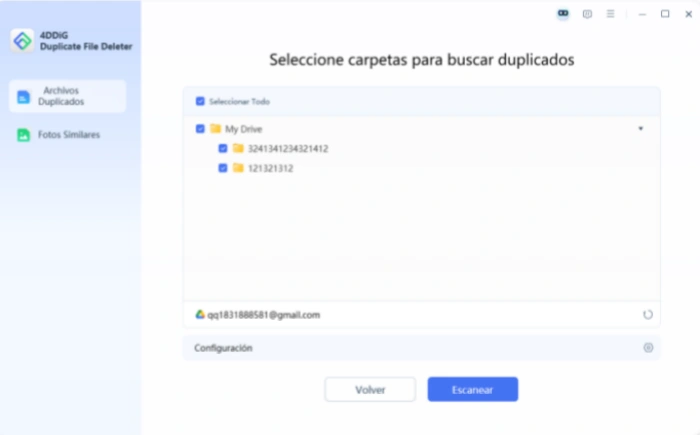 eliminar duplicados en cloud drive 4