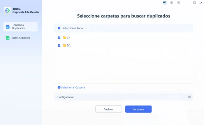 eliminar duplicados con duplicate file deleter 3