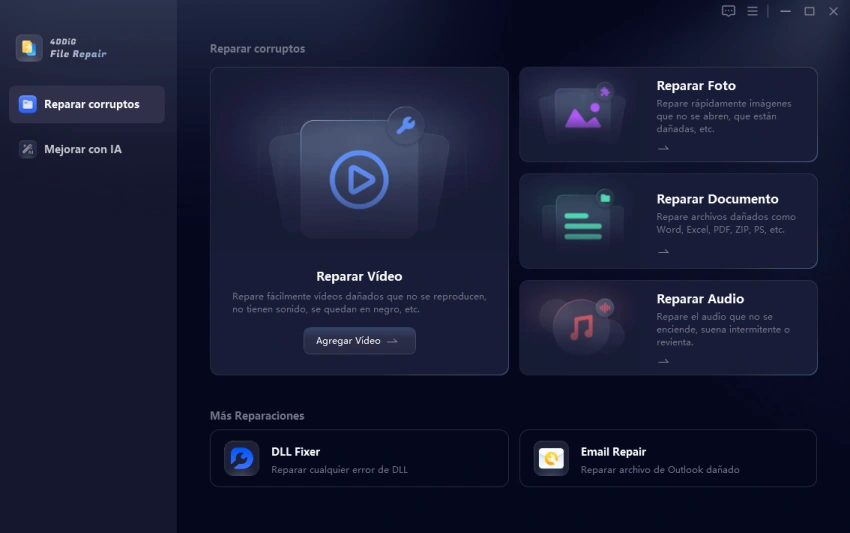 Reparación de audio 4ddig