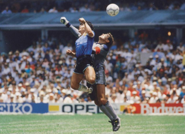 maradona shilton mano dios