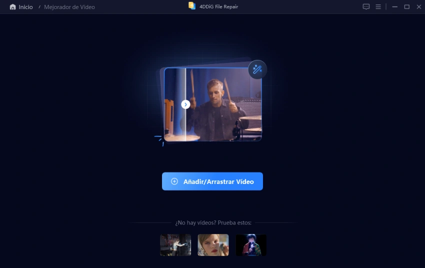 agregar video al potenciador de video 4ddig
