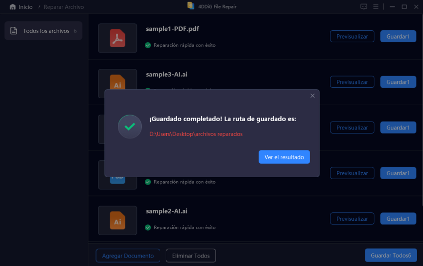 reparar archivos adobe con 4ddig file repair