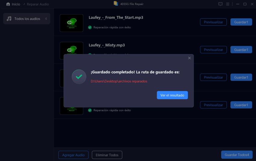 reparar audio paso 3