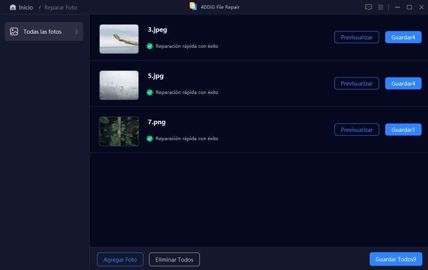 reparar fotos con 4ddig file repair