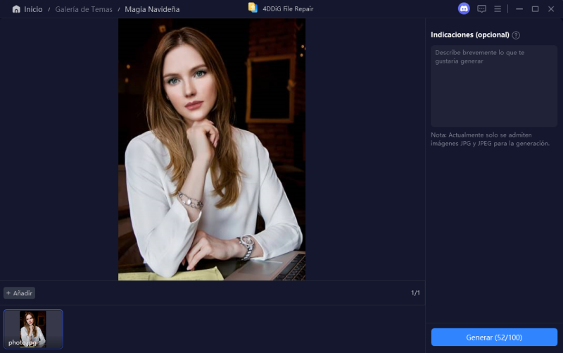 upload picture to transfer style with ai
