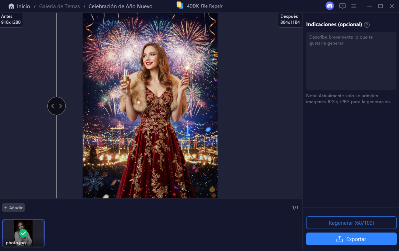 new year celebration photo