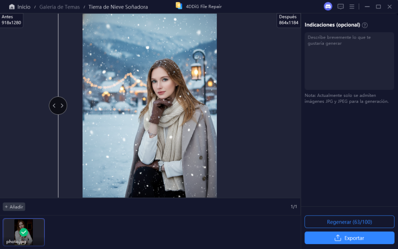 dreamy snowland photo