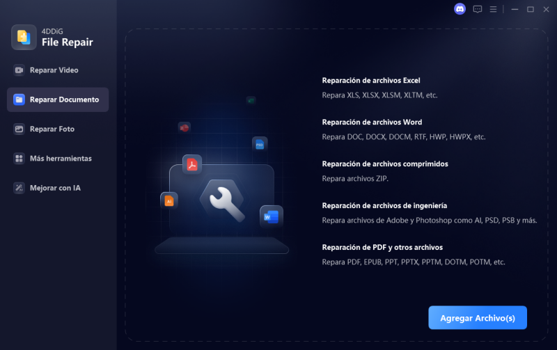 reparar documento paso 1