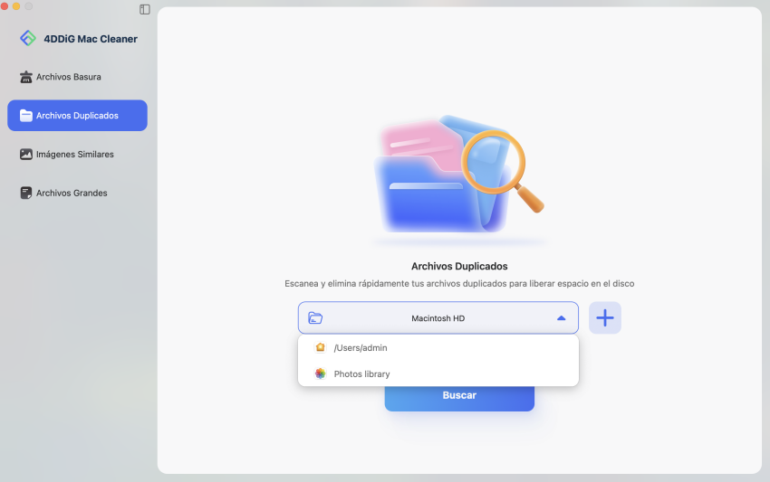 cómo usar 4ddig duplicate file deleter-2