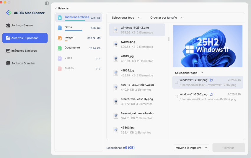 cómo usar 4ddig duplicate file deleter-5