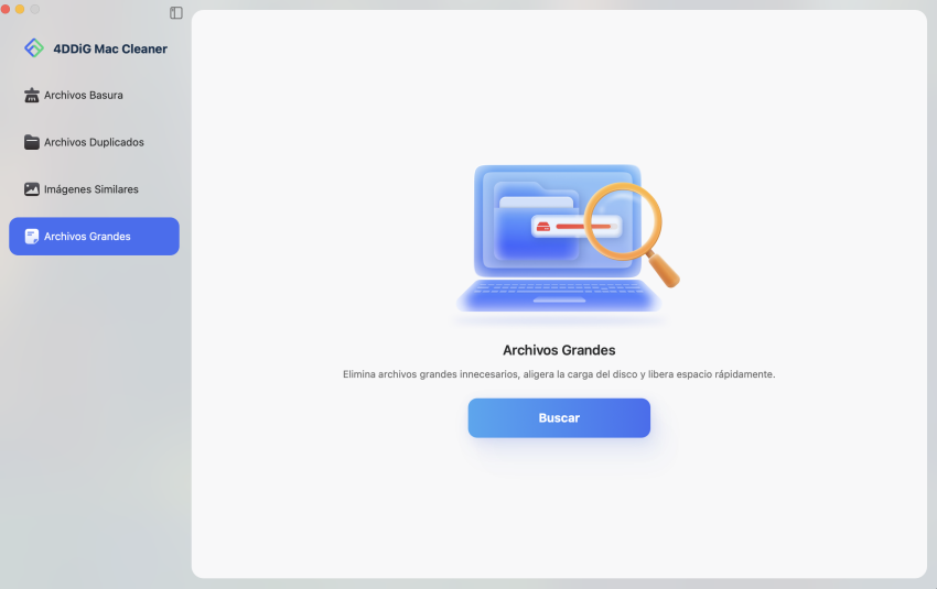 seleccionar archivos grandes