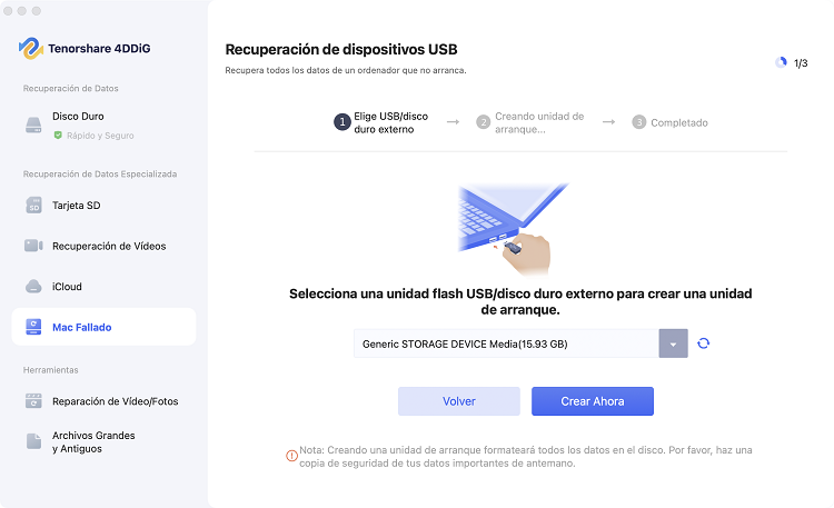 crear unidad usb booteable