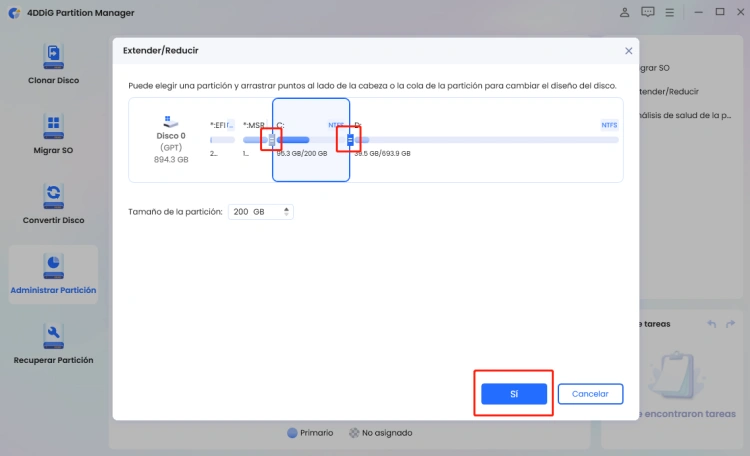 mejor gestor de particiones gratuito Windows 7