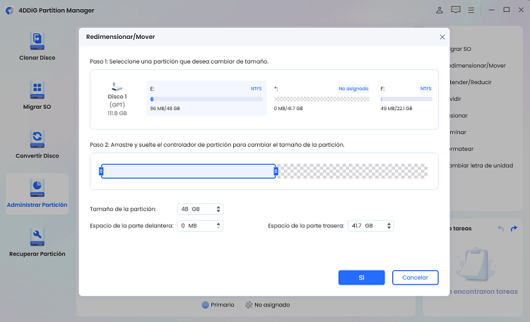 extender la unidad para cyberpunk 2077