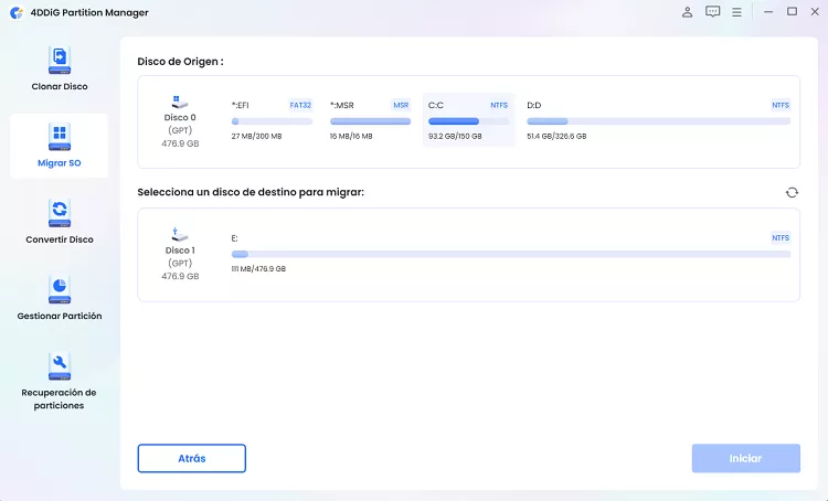 Paragon Migrate OS to SSD no funciona