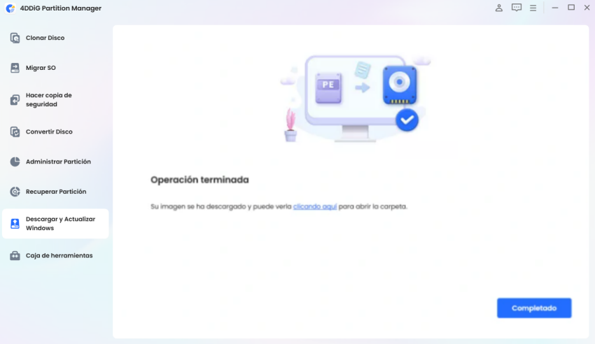 Verificar el archivo ISO de Windows