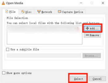 Agregar archivo M4A en VLC