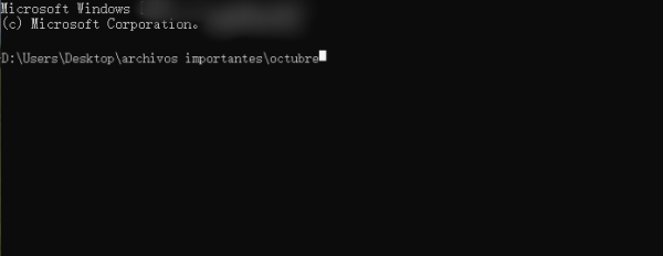 Cambiar nombres de archivos con el Símbolo del sistema